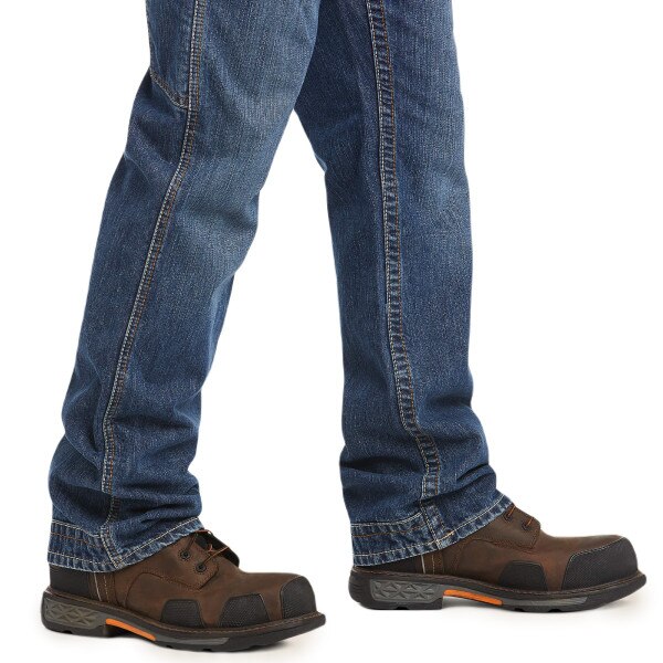 Ariat FR M4 Relaxed Workhorse Boot Cut Jean in Flint